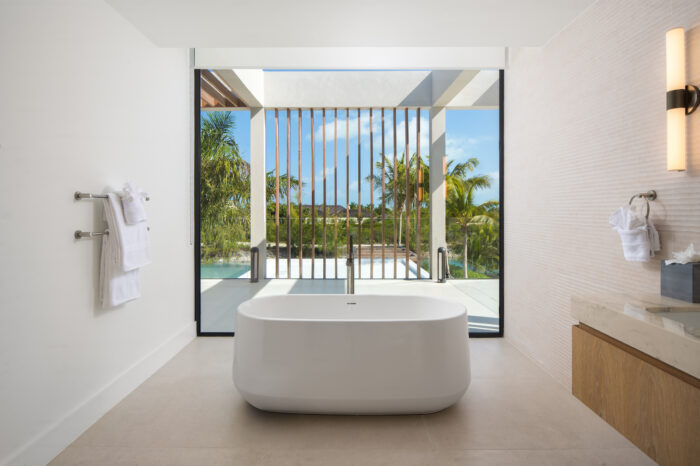 Anara Villa Turks and Caicos Suite 1 Soaking Tub