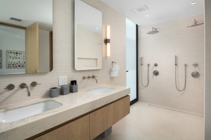 Anara Villa Turks and Caicos Suite 1 bathroom vanity