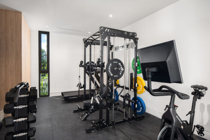 private turks caicos villa with private gym