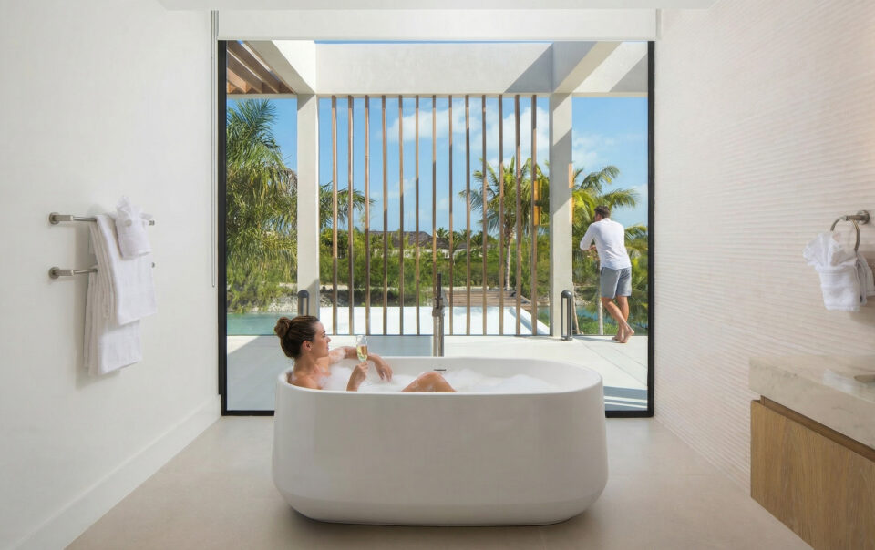 soaking tub turks and caicos suite