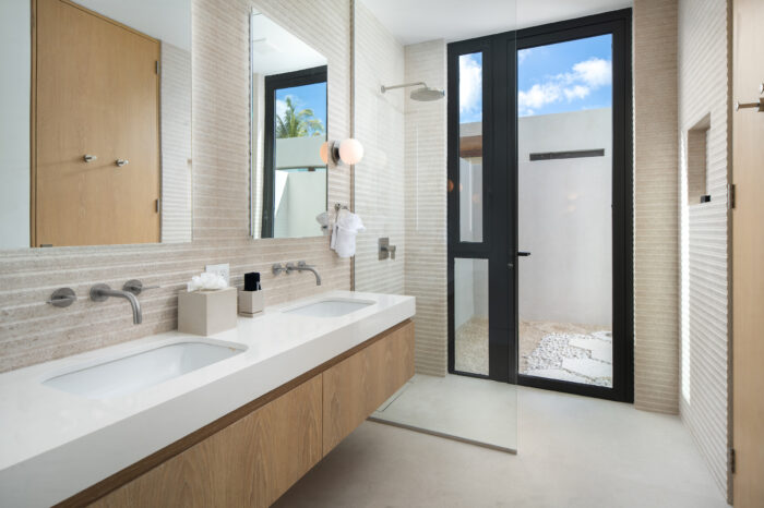 villa Anara turks and caicos suite 6 bathroom